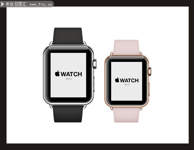 苹果手表高清图片与PSD分层素材下载推荐